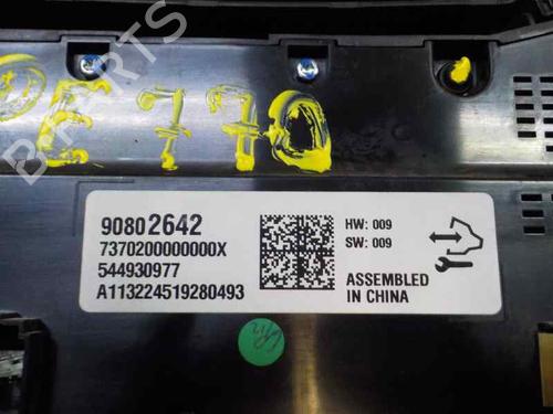 Climate control OPEL INSIGNIA A (G09) | BP5880936I5 - Image 3