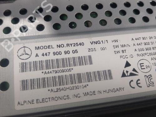 Electronic module MERCEDES-BENZ VITO Van (W447) 111 CDI (447.601, 447.603, 447.605) | BP26024587M83 