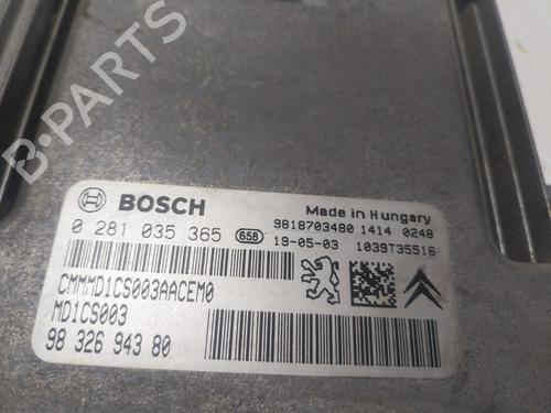 Engine control unit (ECU) CITROËN C3 / C3 ORIGIN III (SX) 1.5 BlueHDi 100 (SXYHYP, SXYHTU) | BP24575075M57 