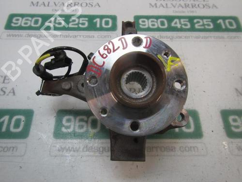 Right front steering knuckle DACIA SANDERO II 1.0 SCe 75 (B8JC, B8JD) 400149807R