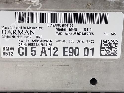 Radio BMW X6 (G06, F96) M Competition | BP26967775E6 