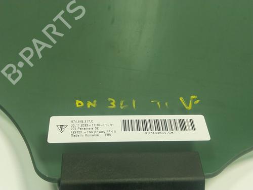 Rear left door window PORSCHE PANAMERA Sport Turismo (971) 2.9 4 (97CBY1, 97CBI1) | BP18038342C20 