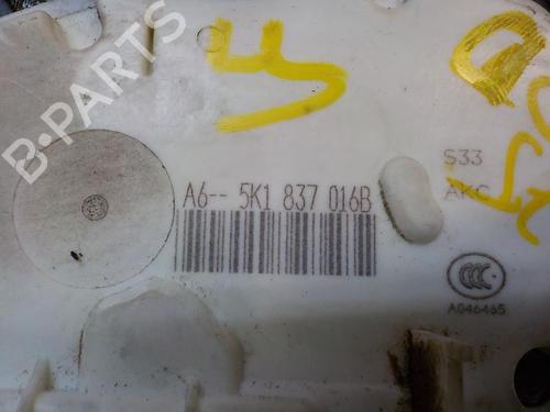 Front right lock VW GOLF VI (5K1) 1.6 TDI | BP3865712C97 