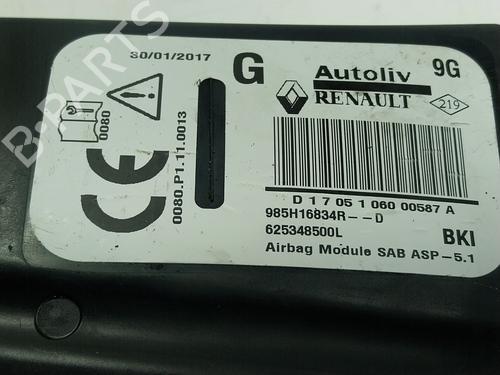 Electronic module RENAULT CAPTUR I (J5_, H5_) 1.2 TCe 120 | BP17384935M83 