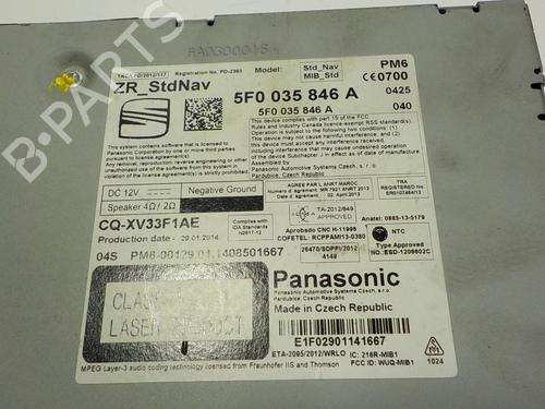 Radio SEAT LEON (5F1) 2.0 TDI | BP13235979E6 