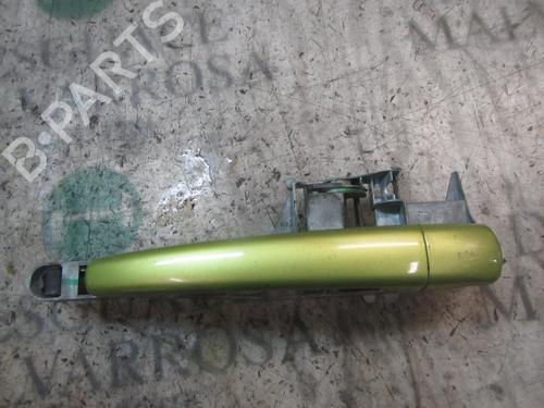 Used Rear left exterior door handle PEUGEOT 207 (WA_, WC_) 1.6 HDi (90 hp) 3835796