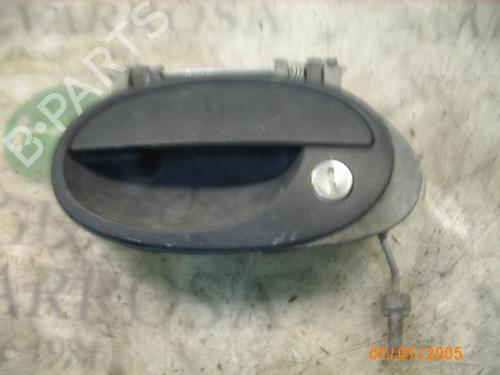 Used Front left exterior door handle OPEL COMBO Box Body/MPV 1.7 DI 16V (65 hp) 3761781