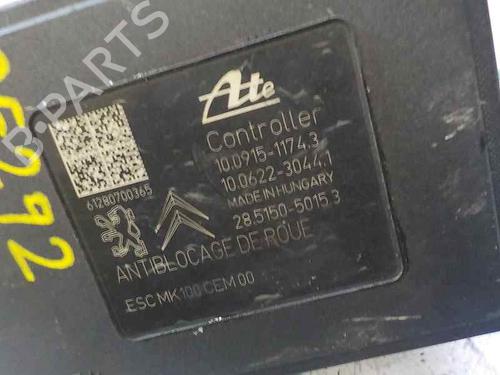 ABS pump PEUGEOT 208 I (CA_, CC_) 1.4 HDi | BP5016681M43