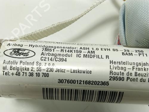 Right curtain airbag FORD KUGA I  | BP22202283C12 