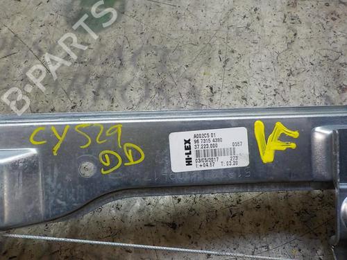 Front right window mechanism PEUGEOT 208 I (CA_, CC_) 1.6 HDi / BlueHDi 75 | BP3850464C23 