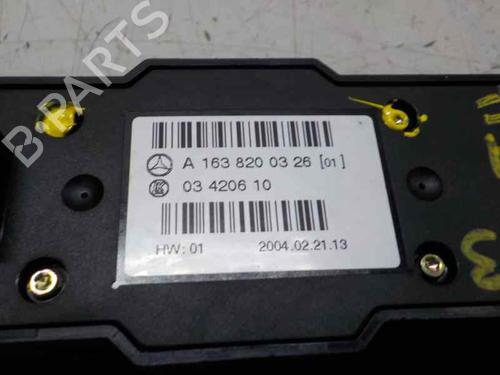 Left rear window switch MERCEDES-BENZ M-CLASS (W163) ML 270 CDI (163.113) | BP4380407I29 