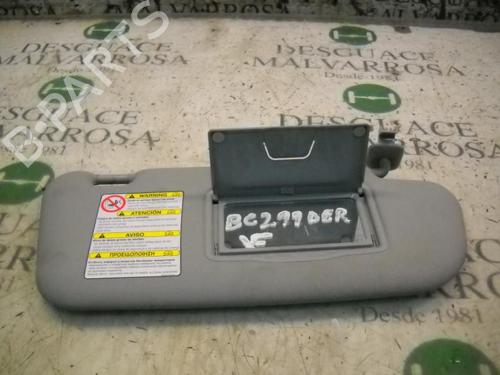 Used Right sun visor Right sun visor MAZDA 3 (BK) 1.6 DI Turbo (109 hp) 3757829 3757829