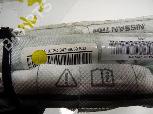 Right curtain airbag NISSAN JUKE (F15) 1.2 DIG-T | BP15407026C12 