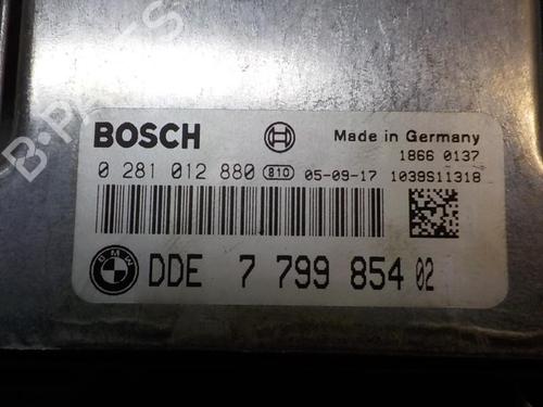 Engine control unit (ECU) BMW 1 (E87) 118 d | BP3857639M57 
