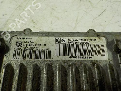 Engine control unit (ECU) PEUGEOT 308 I (4A_, 4C_) 1.6 16V | BP8257963M57 
