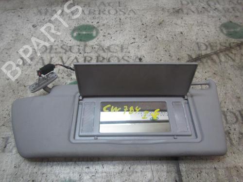 Used Left sun visor OPEL ZAFIRA / ZAFIRA FAMILY B (A05) [2005-2019]  3837485