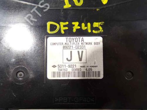 Electronic module TOYOTA AURIS (_E18_) 1.8 Hybrid (ZWE186_, ZWE186R) | BP8928109M83 - Image 2