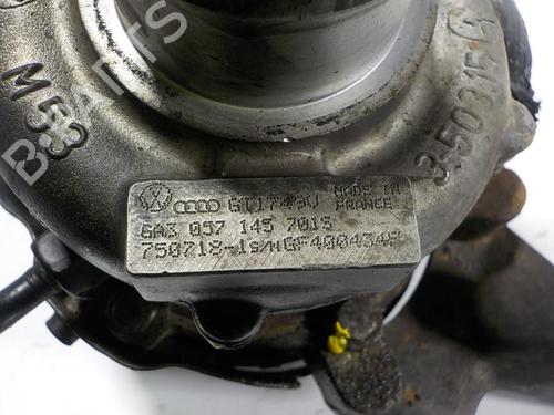 Turbo/Compresor AUDI A8 D3 (4E2, 4E8) 4.0 TDI quattro | BP11822869M71 