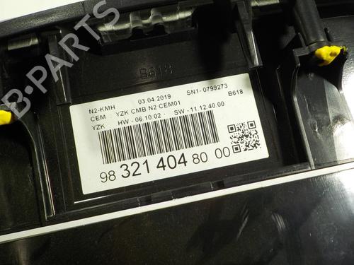 Instrument cluster CITROËN C3 / C3 ORIGIN III (SX)  | BP10691994C47 
