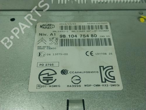 Radio PEUGEOT 508 I (8D_) 1.6 HDi | BP18647613E6 