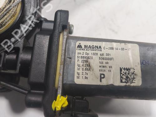 Front right window mechanism FIAT 500 (312_) 1.2 (312AXA1A) | BP16716688C23 