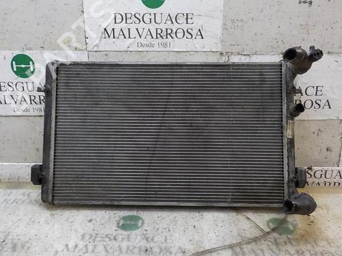 Used Water radiator Water radiator SEAT LEON (1M1) 1.6 16 V (105 hp) 3848684 3848684