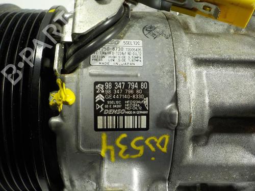 AC-Kompressor CITROËN C5 AIRCROSS (A_) 1.5 BlueHDi 130 (ACYHZJ, ACYHZR) | BP9831435M34 