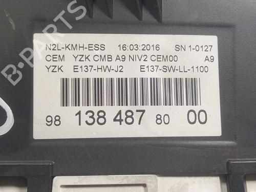 Instrument cluster PEUGEOT 208 I (CA_, CC_) 1.2 VTI 82 | BP25784338C47 