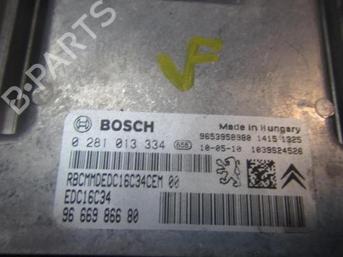 Engine control unit (ECU) CITROËN C4 Picasso I MPV (UD_)  | BP3840240M57 