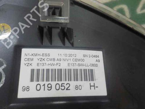 Instrument cluster PEUGEOT 208 I (CA_, CC_)  | BP5238428C47