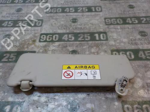 Used Right sun visor Right sun visor DACIA SANDERO II 1.5 dCi 75 / Blue dCi 75 (B8JW, B8M4, B8AH, B8M7, B8M6) (75 hp) 3863577 3863577