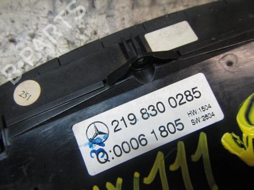 Climate control MERCEDES-BENZ CLS (C219)  | BP4010133I5 