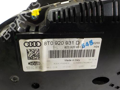 Instrument cluster AUDI A5 Sportback (8TA) 3.0 TDI quattro | BP11932264C47 