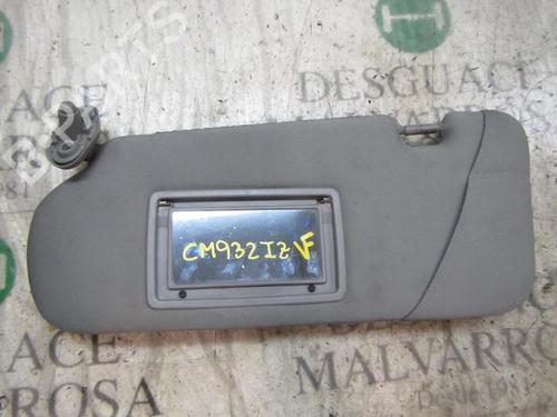 Used Left sun visor KIA SORENTO I (JC) 2.5 CRDi 4WD (140 hp) 3823216