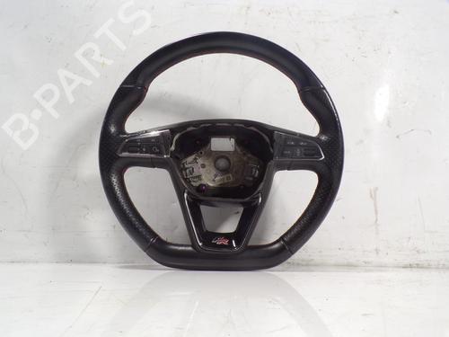 Steering wheel SEAT LEON (5F1) 1.5 TSI (130 hp) 8676390