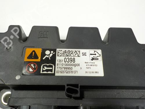 Kollisjonspute styreenhet OPEL ASTRA K (B16)  | BP12678181M53 
