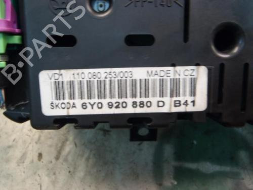 Instrument cluster SKODA FABIA I (6Y2) 1.9 SDI | BP3798478C47 