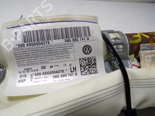 Left curtain airbag VW GOLF VI (5K1) 1.6 TDI | BP17100206C11 