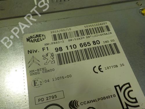 Radio PEUGEOT 208 I (CA_, CC_) 1.6 HDi | BP15203992E6 