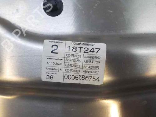 Rear right window mechanism MERCEDES-BENZ C-CLASS (W204)  | BP5096282C25 