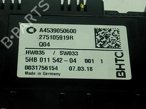 Climate control SMART FORTWO Coupe (453) 0.9 (453.344, 453.353) | BP18860906I5 