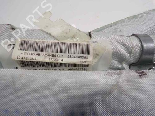 Right curtain airbag PEUGEOT 208 I (CA_, CC_) 1.4 HDi | BP6966437C12 