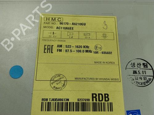 Radio HYUNDAI i30 (GD) 1.4 CRDi | BP19651267E6