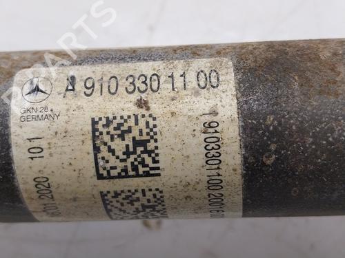 Right front driveshaft MERCEDES-BENZ SPRINTER 3,5-t Van (B907, B910) 311 CDI (910.631, 910.633) | BP19640955M39 