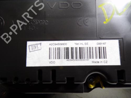 Instrument cluster SKODA YETI (5L) 1.2 TSI | BP15507132C47 