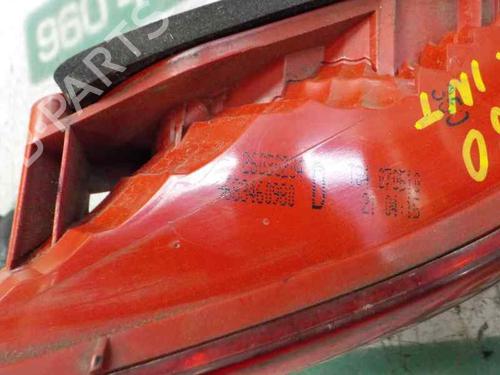 Right tailgate light PEUGEOT 3008 I MPV (0U_) 1.6 HDi | BP4758709C80