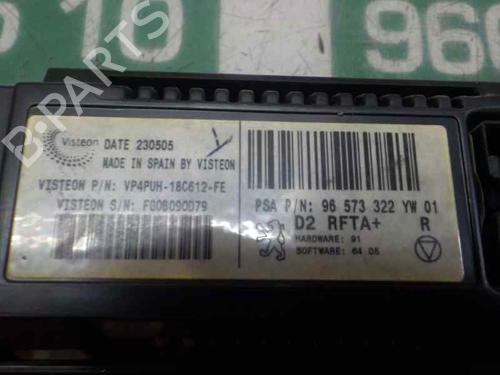Climate control PEUGEOT 407 (6D_) 1.6 HDi 110 (6D9HZC, 6D9HYC) | BP4472750I5 