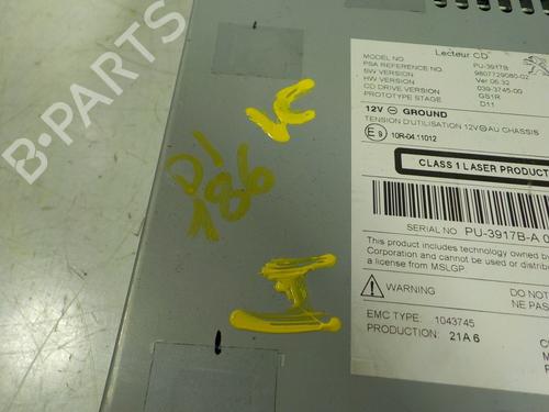 Radio PEUGEOT 508 I (8D_)  | BP8892522E6 