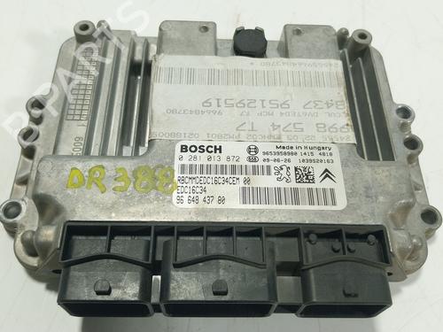 Used Engine control unit (ECU) Engine control unit (ECU) PEUGEOT 308 SW I (4E_, 4H_) 1.6 HDi (109 hp) 28573917 28573917