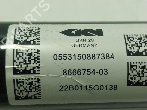 Right rear driveshaft BMW 8 Convertible (G14, F91)  | BP24502656M41 